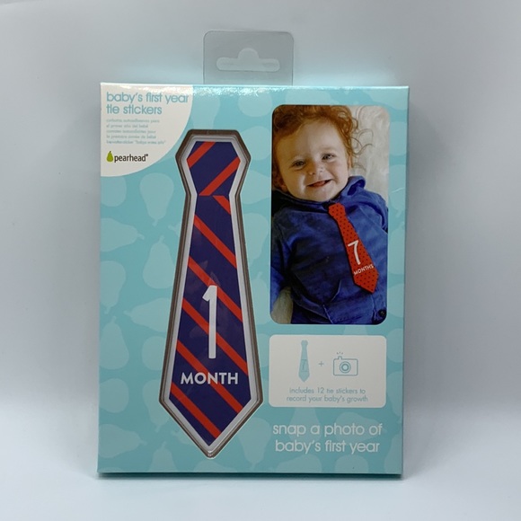 First Year Monthly Milestone Stickers - Picture 1 of 8